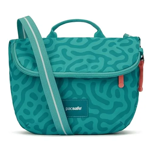 Pacsafe Go Saddle Crossbody in türkis von Pacsafe
