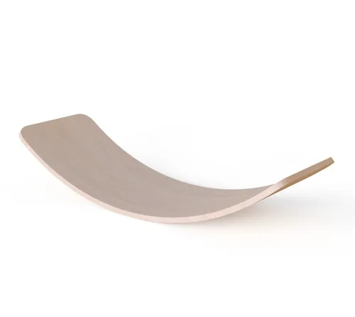 Balance Board Kinder Holz Balancebrett MamaToyz 90x30x18cm - Balancekissen & -boards, fördert die motorischen Fähigkeiten und das Gleichgewicht von Kindern, aus robustem Holz gefertigt und ideal für drinnen und draußen.