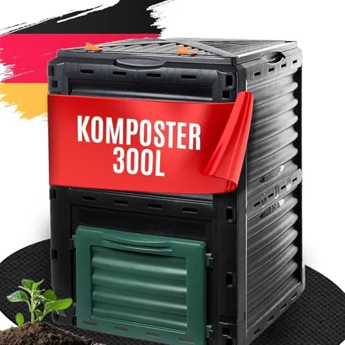 Centi Schnellkomposter mit Klappdeckel 300l von 2friends