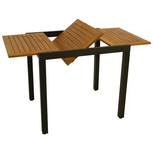 Produktbild DEGAMO Vicenza Ausziehbarer Gartentisch 80/120x70cm