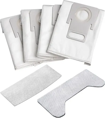Thomas Staubsaugerbeutel Hygiene-Filter-Set 99, 6 St. - Staubsaugerbeutel für THOMAS, inklusive 4 Vlies-Staubbeutel, Aktivkohlefilter und Mikro-Abluftfilter für optimale Hygiene und Allergikerfreundlichkeit.
