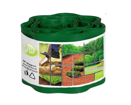 Rasenkante Beeteinfassung grün 9mx10cm Beetumrandung Rasenbegrenzung Mähkante