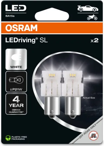 P21W LEDriving SL White 6000K 12V Blister 2 St. OSRAM