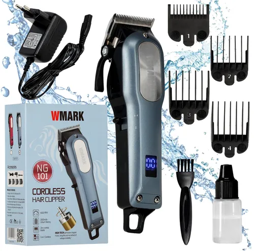 Akku Barttrimmer Haartrimmer elektrische Haarschneidemaschine LCD