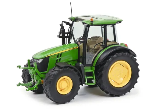 John Deere 5100 R 1:32 Modell - Detailgetreues Landwirtschaftsfahrzeug im Maßstab 1:32, aus Zinkdruckguss, ideal für Sammler und John Deere-Fans ab 14 Jahren.