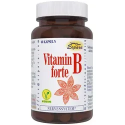 VITAMIN B FORTE Kapseln 60 St - Multivitaminpräparate & Mineralien, hochdosierte B-Vitamine für mehr Energie und Unterstützung des Nervensystems.