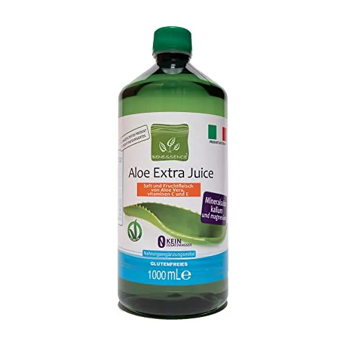 Benessence - Aloe Vera Saft mit Vitaminen und Mineralstoffen - 1L