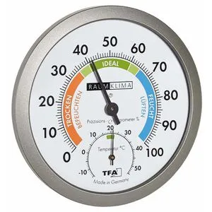 TFA Thermo-Hygrometer 45.2042.50, analog, von -10 bis 50°C, innen