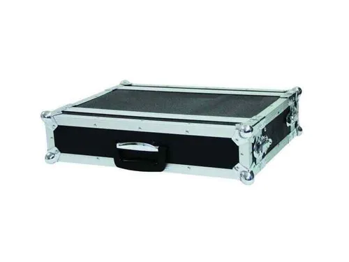 Roadinger Effektrack CO DD 2HE Flightcase - PA Koffer & Racks für 483-mm-Steuer- und Effektgeräte (19