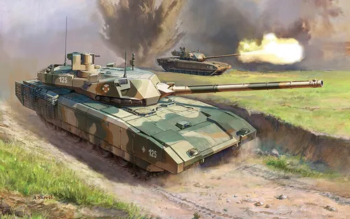 Zvzeda 5056 1/72 T-14 Armata