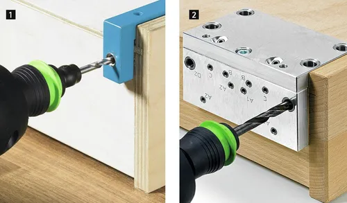 Hettich Bohrlehre 44777 für Quadro EB 20