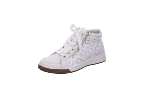 12-44499 ROM CREAM, PASTELL-MULTI Gr. 38.5 - Trendige Damen-Sneaker - Damen-Sneaker aus hochwertigem Synthetik mit flachem Absatz, ideal für bequeme und stylische Freizeitlooks.