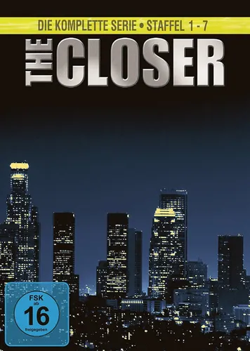 The Closer - Die komplette Serie 1-7, 28-DVD-Box - Krimi-Drama-Serie 