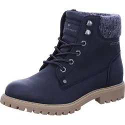 Tom Tailor Schnürstiefel Blau - Blau - 37