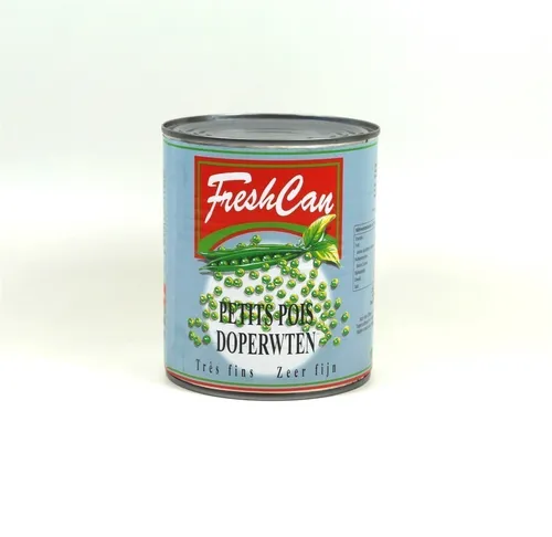 Fresh Can Grüne Erbsen Sehr Fein 2x 560g – vegan, glutenfrei, proteinreich