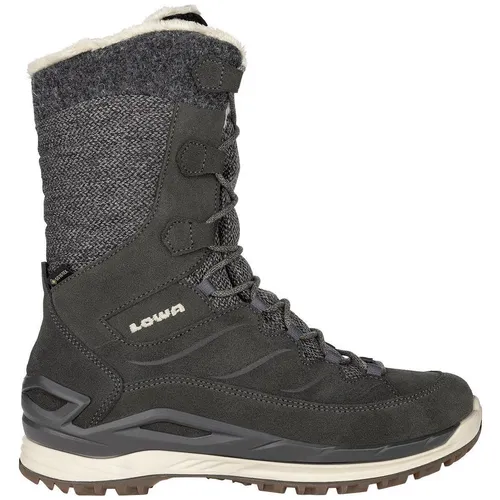 Lowa Barina EVO GTX Ws anthrazit/champagner (9694) 42 - Wanderschuhe für Damen, wasserdicht mit GORE-TEX und Warmfutter, ideal für winterliche Outdoor-Aktivitäten und modisch zugleich.