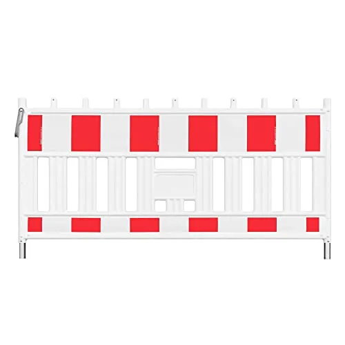 WEMAS EURO1 Schrankenzaun, gemäß TL und ZTV-SA, Länge 2 m, Höhe 1 m, Art.-Nr. 305.460432.20.01 | Schrankenzaun | Absperrschranke | Absperrzaun