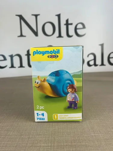 PLAYMOBIL 71322 1.2.3: Schaukelschnecke mit Rasselfunktion