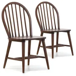 STUHL 2er-Set Clarck Nussbaum Farbe