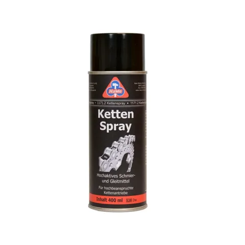 HaWe Kettenspray 400 ml, Haftschmiermittel, Sprühfett, Schmierfett, Kettenfett