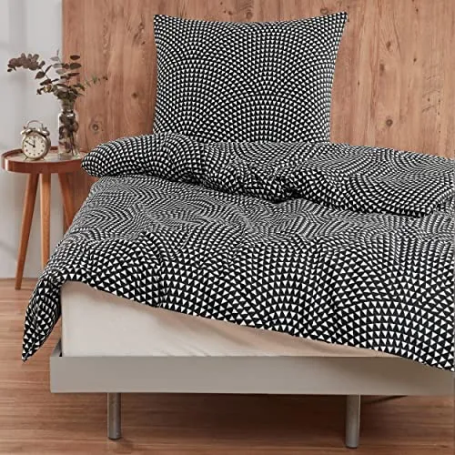 Bettwäsche Bettgarnitur Bettbezug Baumwolle 135x200 155x220 200x200 200x220 Modern