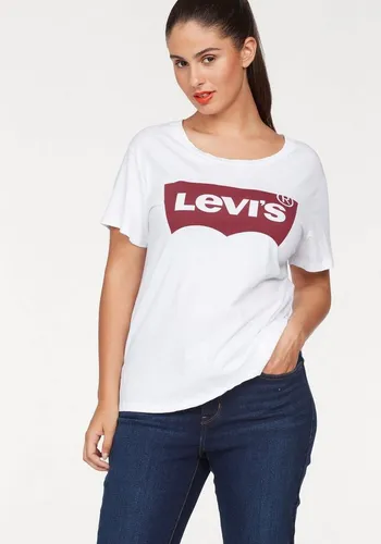 Levi's Damen Plus Size Perfect Tee T-Shirt, White, 1XL - T-Shirts für Damen mit bequemer Passform und kultigem Levi's Logo, nachhaltig produziert durch die Better Cotton Initiative.