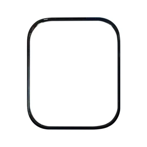 Displayglas Frontglas Ersatzglas Apple Watch Serie 7 / 8 Reparatur Schwarz 45mm
