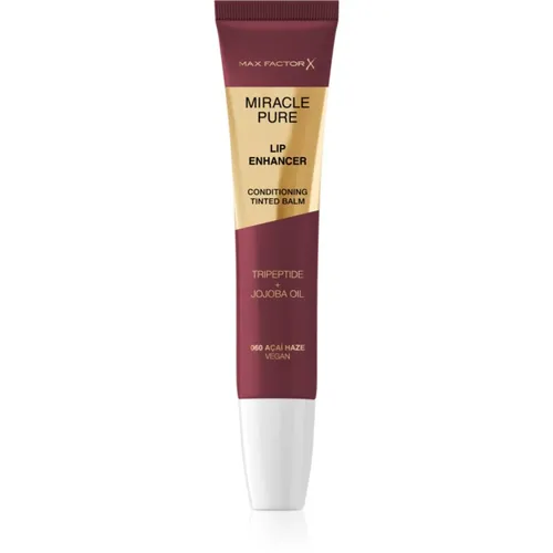Max Factor Miracle Pure Lip Enhancer Hydratisierendes Lipgloss Farbton 060 Acai Haze 12 ml