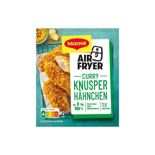 Maggi Fix Air Fryer Knusper Curry Hähnchen Packung 41g