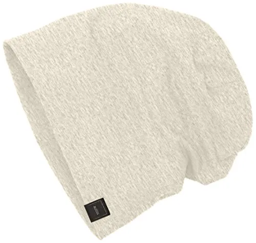MSTRDS Unisex Strickmützen Jersey Beanie, Grau (Heath. Grey 1152,4563), One Size (Youth)