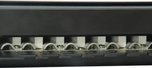 equip Pro Patch Panel CAT 6 - 24 Ports - Rack montierbares Patch Panel mit 24 RJ-45 Anschlüssen, ideal für strukturierte Verkabelung in Netzwerken, sorgt für eine effiziente und organisierte Netzwerkverbindung.