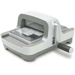 Sizzix Big Shot Stanz- und Prägemaschine A5 – Modernes Design - Die Sizzix Big Shot vereint elegantes Design mit bewährter Leistung. Ideal für Scrapbooking und Kartenherstellung, bietet sie eine großzügige Arbeitsfläche und ist kompakt für jeden Bastelraum.