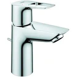 Grohe Bauloop S-Size Waschtischmischer - Waschtischarmatur mit ergonomischem Design und verchromter Oberfläche. Ideal für moderne Bäder mit ausgezeichneter Bedienung und integrierter Ablaufgarnitur.