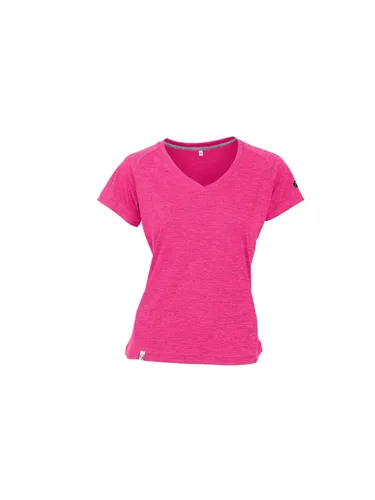 MAUL Sport Ridnaun Fresh - 1/2 T-Shirt mit Print für Damen - Outdoor & Funktionsshirts für Damen, atmungsaktiv und schnelltrocknend mit Polygiene-Technologie für dauerhafte Frische und Komfort beim Wandern oder im Alltag.