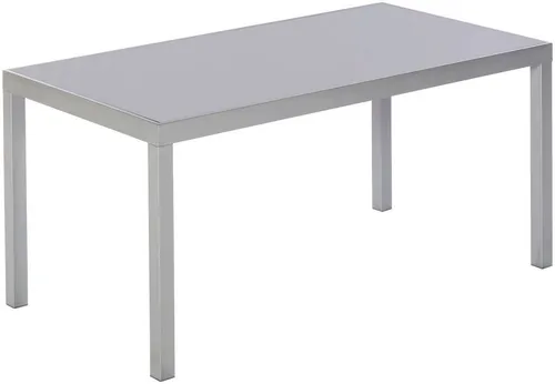 MERXX Gartentisch Taviano 90x150 cm - Robuster Gartentisch aus Aluminium mit eleganter Sicherheitsglasplatte, ideal für gemütliche Stunden im Garten oder auf der Terrasse.