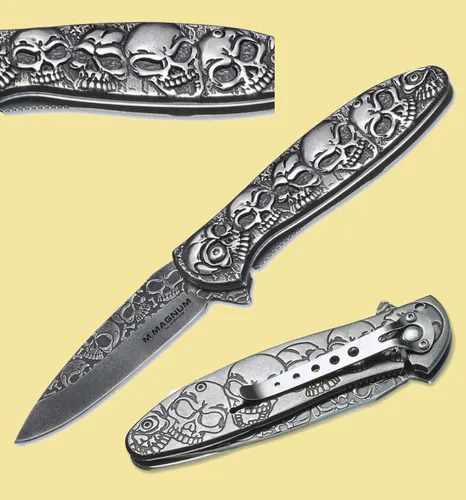 Magnum 01SC519 Dia de los Muertos Taschenmesser