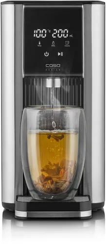 CASO HW 620 Heißwasserspender - 2600W, Edelstahl - Wasserkocher mit 7 Mengenausgaben und Energiesparfunktion, ideal für Tee, Babynahrung und mehr. Heißes Wasser in Sekunden dank 2600W Leistung!