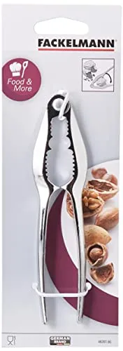 Fackelmann 48202, Nussknacker 16 cm verchromt