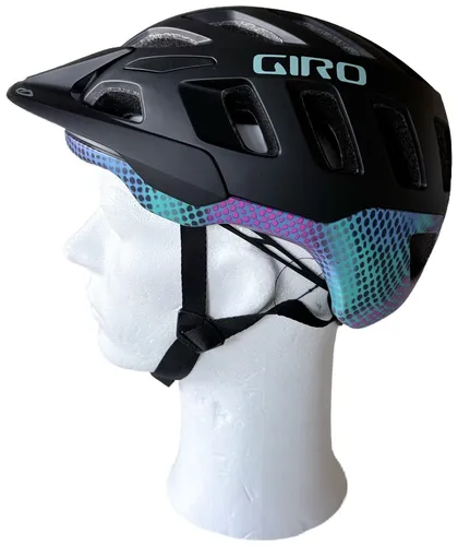Giro Radix W Matte Black Chroma Dot M Fahrradhelm - Leichter und stylischer Fahrradhelm mit optimaler Belüftung und sicherem Anpassungssystem. Ideal für komfortable Fahrten.