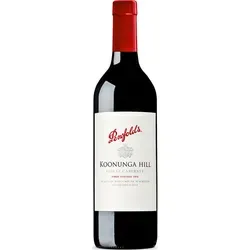 18er Set Penfolds Koonunga Hill Shiraz Cabernet 2023 - Versandkostenfrei! - Rotweine mit feinem Duft von Eukalyptus und Schokolade, Aromen von reifen Pflaumen und schwarzen Kirschen, ideal für Genießer und besondere Anlässe.