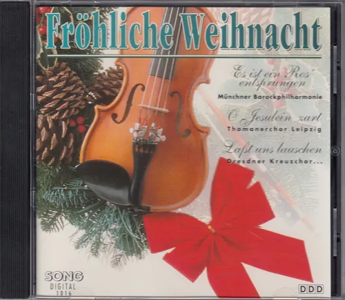 Fröhliche Weihnacht:THOMANERCHOR LEIPZIG,MÜNCHENER BAROCKPHILHARMONIE,DRESDNER