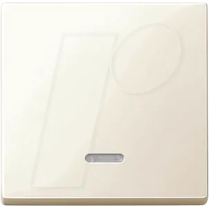 EL SM 436044 - System M, Wippe, Kontrollfenster, weiß, glänzend