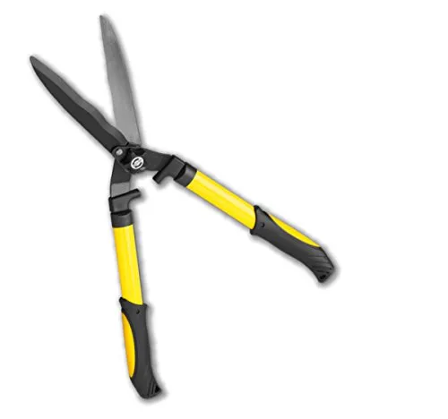 PUREWORK Hecken Schere Pflanzen Schere, Pulverbeschichtetes Stahlrohr, ca. 55,8 cm