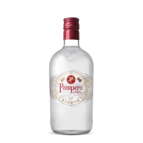 Pampero Blanco Rum 70 cl – Weißer Rum, in Ex-Scotch Fässern gereift, 37,5% Vol.