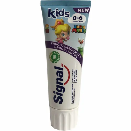 Signal Milchzahn Gel Bis 6 Jahre mit Fruchtgeschmack 1x75ml Tube