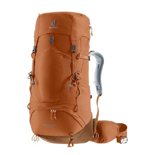 Deuter Aircontact Lite 35 + 10 SL Damen Trekking Rucksack - Robuster Trekking Rucksack in der Farbe Pecan - Mocha, ideal für Outdoor-Abenteuer. Mit 35 + 10 Litern Volumen bietet er viel Platz und Komfort für lange Touren.