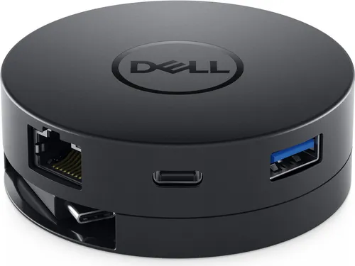 Dell DA300 USB-C Port Replikator - Weiteres Notebook-Zubehör mit vielseitigen Anschlussmöglichkeiten, inklusive VGA und Gigabit Ethernet für optimale Konnektivität.