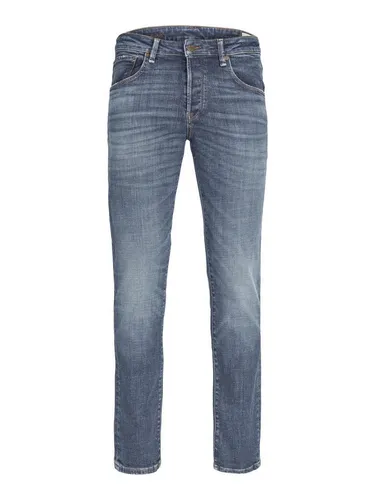 Jack & Jones 5-Pocket-Jeans blau 31 - Stylische 5-Pocket-Jeans für einen lässigen Look, gefertigt aus 75% Baumwolle und recycelten Materialien. Ideal für den Alltag und bequem zu tragen.