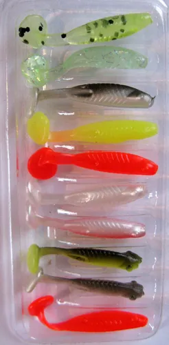 Trendex Soft Mini Gummifische Länge 3cm Inhalt 10 Stück Behr Top Barschköder