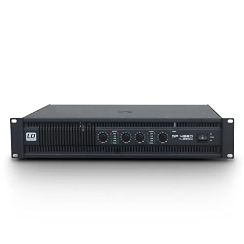 LD Systems DEEP2 4950 PA Endstufe 4 x 810W, 4 Ohm, schwarz von LD Systems
